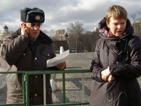 Пикет против вырубки Химкинского леса. Фото Станислава Решетнева/Собкор®ru. Пикет против вырубки Химкинского леса. Фото Станислава Решетнева/Собкор®ru.