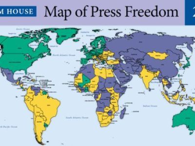 Свобода прессы. Фото: Fredom house