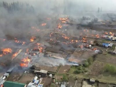 Пожар в Красноярском крае. Фото: enisey.tv Пожар в Красноярском крае. Фото: enisey.tv