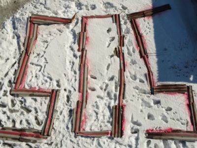 Крик о помощи SOS. Фото: Марина Садчикова, Каспаров.Ru Крик о помощи SOS. Фото: Марина Садчикова, Каспаров.Ru