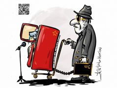 "Холодильник уполномочен заявить..." Карикатура А.Петренко: t.me/PetrenkoAndryi