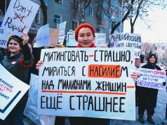 Женский митинг в Алматы. Фото: Open Democracy