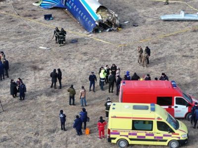 Фото: в Казахстане разбился пассажирский самолет (t.me/tengrinews) Фото: в Казахстане разбился пассажирский самолет (t.me/tengrinews)